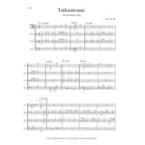 画像: 打楽器4重奏楽譜　Taikontraste 　作曲／東枝達郎