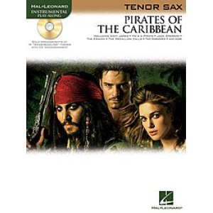 画像: テナーサックスソロ楽譜　パイレーツ　オブ　カリビアン　Pirates of the Caribbean（with CD ）