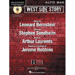 画像: アルトサックスソロ楽譜　ウエストサイドストーリー　West Side Story for Alto Sax　（音源ダウンロード方式）