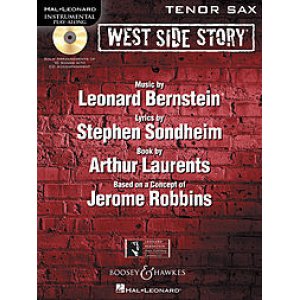 画像: テナーサックスソロ楽譜　ウエストサイドストーリー　West Side Story for Tenor Sax　（with CD ）