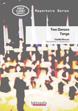 画像: クラリネット8重奏楽譜　Two Dances “Tango” 作曲：田地野　正人