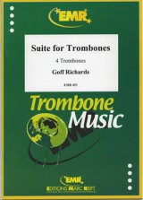 画像: トロンボーン４重奏楽譜 　トロンボーンのための組曲　作曲／G,リチャーズ