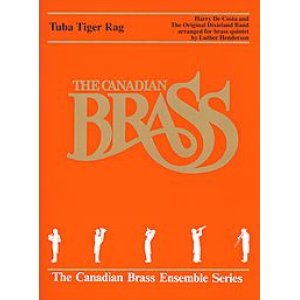 画像: 金管5重奏楽譜　Tuba Tiger Rag　（By The Canadian Brass）【2022年1月改定】