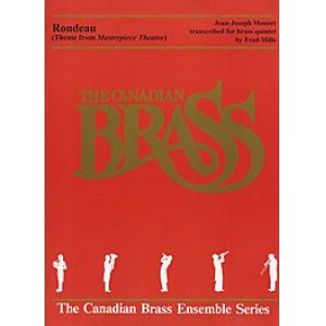 画像: 金管5重奏楽譜　Rondeau (Theme from Masterpiece Theatre)　（By The Canadian Brass）