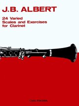 画像: クラリネット教材　２４の種々の音階と練習課題（24　Varied　Scales＆Exercises）　作曲/アルバート,J.B.