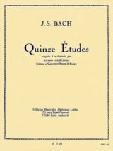 画像: クラリネット教材　１５の練習曲（15　Etudes）　作曲/バッハ,J.S.　編曲/Delecluse