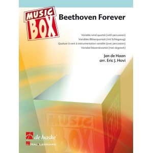 画像: フレキシブルアンサンブル四重奏楽譜　Beethoven Forever（ベートーヴェンフォーエバー）　編曲／de Haan, Jan