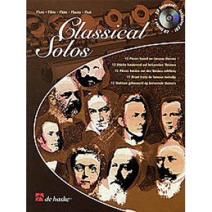 画像: フルートソロ楽譜　Classical Solos 12 Pieces based on famous themes