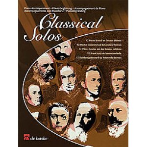 画像: ピアノ伴奏楽譜　CLASSICAL SOLOS:12 PIECES BASED ON FAMOUS THEMES Piano Accompaniment