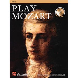 画像: オーボエソロ楽譜　PLAY MOZART - OBOE （モーツアルト作品をオーボエで！）