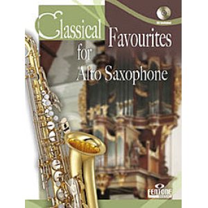 画像: アルトサックスソロ楽譜　Classical Favourites For Alto Saxophone Easy-intrmed Book/CD