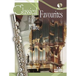 画像: フルートソロ楽譜　Classical Favourites For Flute Easy-intrmed Book/CD