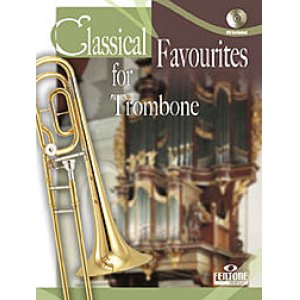 画像: トロンボーンソロ楽譜　Classical Favourites For Trombone Easy-intrmed Book/CD