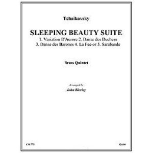 画像: 金管5重奏楽譜　組曲「眠りの森の美女」（Sleeping Beauty Suite）　作曲／チャイコフスキー　編曲／John Bierley.