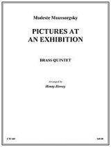 画像: 金管5重奏楽譜　展覧会の絵（Pictures at an Exhibition）　作曲／ムソルグスキー　編曲／Henry Howey