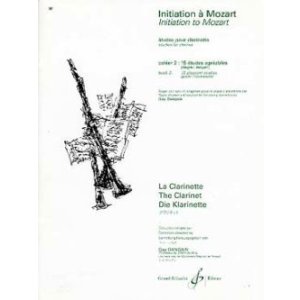 画像: クラリネット教材　モーツァルト入門：II（Initiation　a　Mozart：II）　作曲/モーツァルト，Ｗ．Ａ．（Mozart,W,A.)　編曲/Dangain