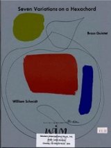 画像: 金管５重奏楽譜　金管五重奏のための「ヘキサコードによる7つの変奏曲」　作曲／ウィリアム　シュミット　【2012年11月取扱開始】