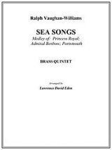 画像: 金管5重奏楽譜　海の歌（Sea Songs）　作曲／Ralph Vaughan Williams　編曲／Lawrence D. Eden