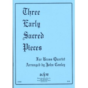 画像: 金管４重奏楽譜　金管四重奏のための初期の神聖な３つの小品 ジョン・コンリー編集　【2012年11月取扱開始】