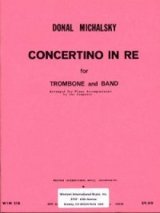 画像: トロンボーンソロ楽譜　トロンボーンとピアノのためのコンチェルティーノ　ニ調　　ドナル　ミヒャルスキー作曲