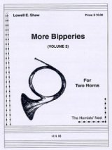 画像: ホルン２重奏楽譜 ホルン二重奏のためのモア・ビッパリーズ (Vol 2)　作曲／ロウェル　ショー 【2012年12月取扱開始】