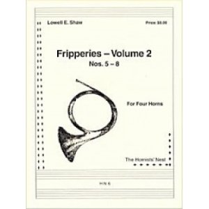 画像: ホルン４重奏楽譜 ホルン四重奏のためのフリッパリーズVol.2 作曲／ロウェル・ショー【2012年12月取扱開始】