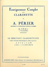 画像: クラリネット教材　クラリネット入門（Le　Debutant　Clarinettiste）　作曲/ペリエ，Ａ．（Perier,A.)
