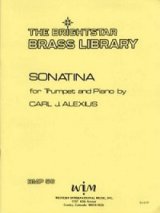 画像: トランペットソロ楽譜　トランペットとピアノのためのソナチネ　作曲／カール　アレクシアス【2012年12月取扱開始】