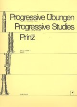 画像: クラリネット教材　漸進的な練習曲：II（Progressive　Ubungen：II）　作曲/プリンツ（Prinz,A.)