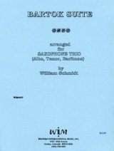 画像: サックス３重奏楽譜　サキソフォン三重奏のためのバルトーク組曲　作曲／ベラ　バルトーク【2012年12月取扱開始】