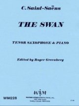 画像: テナーサックスソロ楽譜　テナーサキソフォンとピアノのための白鳥　作曲／カミーユ　サンサーンス【2012年12月取扱開始】