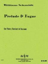 画像: 木管３重奏楽譜　木管三重奏のためのプレリュードとフーガ　作曲／ウィリアム　シュミット【2012年12月取扱開始】