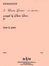 画像: フルートソロ楽譜　フルートとピアノのための二つの詩的情景　作曲／エンリケ　グラナドス【2013年1月取扱開始】