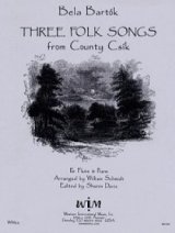 画像: フルートソロ楽譜　フルートとピアノのための三つのハンガリー民謡　作曲／ベラ　バルトーク【2013年1月取扱開始】