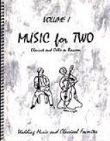画像: ミックス２重奏楽譜　Music for Two - Vol. 1　【Cl & Cello/Bsn】