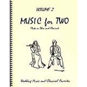 画像: ミックス２重奏楽譜　Music for Two - Vol. 2　【Fl/Ob & Clarinet】