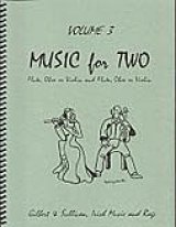 画像: ミックス２重奏楽譜　Music for Two - Vol. 3　【Fl/Ob/Vln & Fl/Ob/Vln】