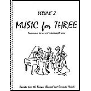 画像: ミックス３重奏楽譜　Music for Three, Volume 2(Baroque, Classical & Romantic Favorites  )