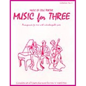 画像: ミックス３重奏楽譜　Music for Three - Collection No. 5: Music of Cole Porter