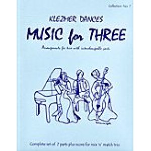 画像: ミックス３重奏楽譜　Music for Three - Collection No. 7: Klezmer Dances