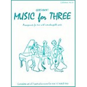 画像: ミックス３重奏楽譜　Music for Three - Collection No. 6: Gershwin!【ガーシュィン作品集】