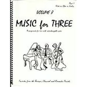 画像: ミックス３重奏楽譜　Music for Three, Volume 8(More Baroque, Classical & Romantic Favorites)