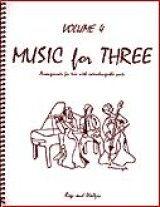 画像: ミックス３重奏楽譜　Music for Three, Volume 4(Rags & Waltzes )