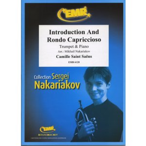 画像: トランペットソロ楽譜　序奏とロンド・カプリチオーソ　作品28　（Introduction and Rondo Capriccioso）　作曲／サン・サーンス　校訂（編曲）／S.ナカリャコフ