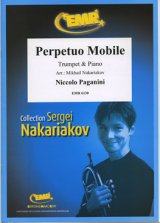画像: トランペットソロ楽譜　常動曲（Perpetuo Mobile）　作曲／パガニーニ　校訂（編曲）／S.ナカリャコフ