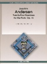 画像: フルート教材　24の練習曲 作品15(24 Etudes op 15)　作曲/アンダーセン,J.(Andersen,J.)