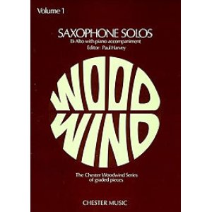 画像: アルトサックス＆ピアノ楽譜　サクソフォーン独奏曲集　第１巻　【Saxophone　Solos　Vol,1】　編曲（監修）／Harvey