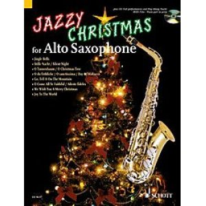 画像: アルトサックス＆ピアノ楽譜　アルト・サクソフォーンのためのクリスマス曲集【Jazzy　Christmas　for　Alto　Saxophone】　編曲（監修）／Jucheｍ／Brochhausen