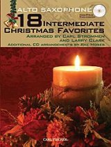 画像: アルトサックス＆ピアノ楽譜　18の中世のクリスマス曲集【18　Intermediate　Christmas　Favorites】　編曲（監修）／Strommen／Clark