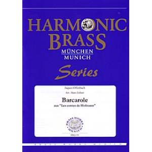 画像: 金管５重奏楽譜　舟歌（Barcarole）　作曲／オッフェンバック　編曲／Hans Zellner